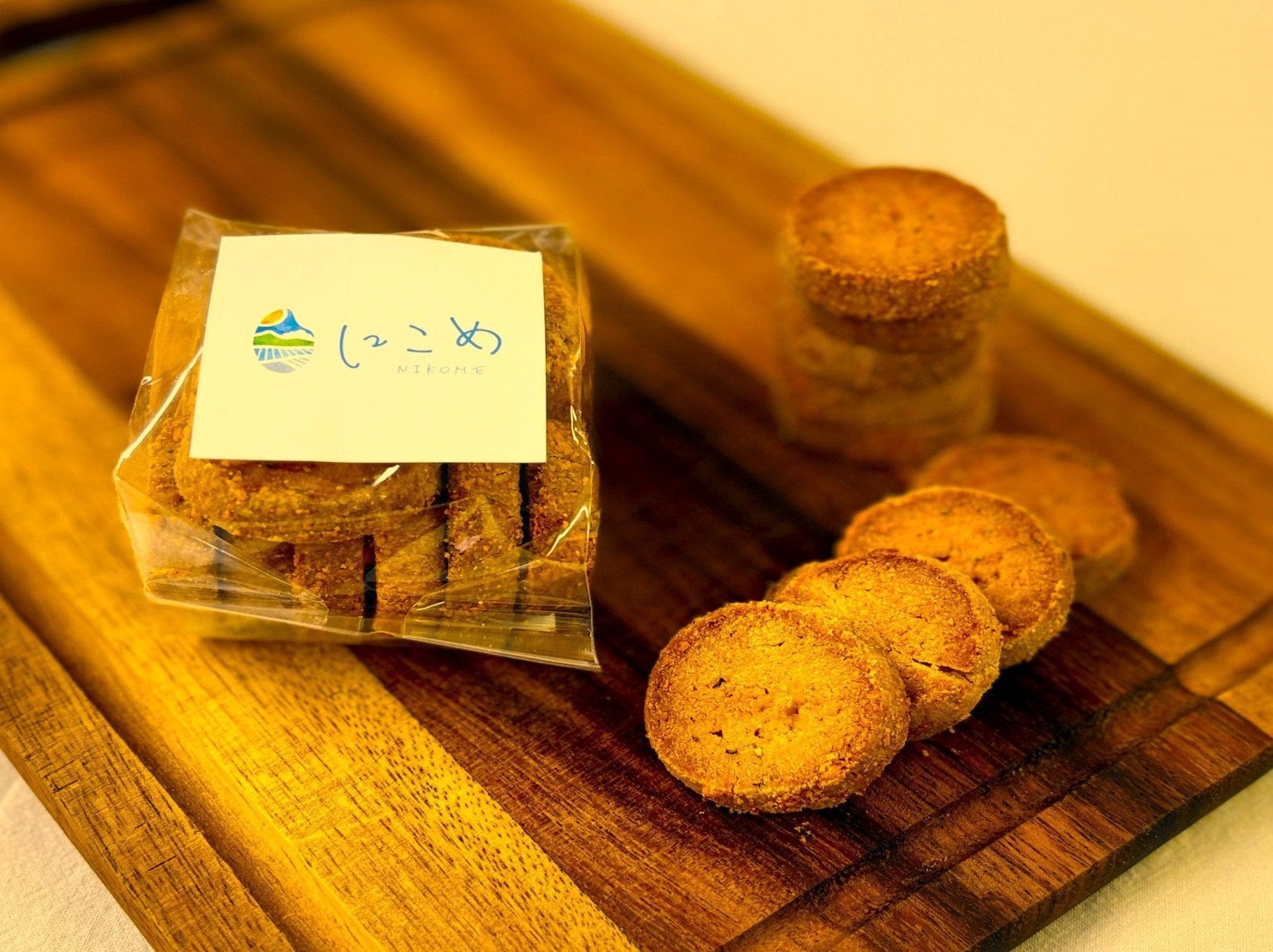 米粉チーズ&黒コショウクッキー