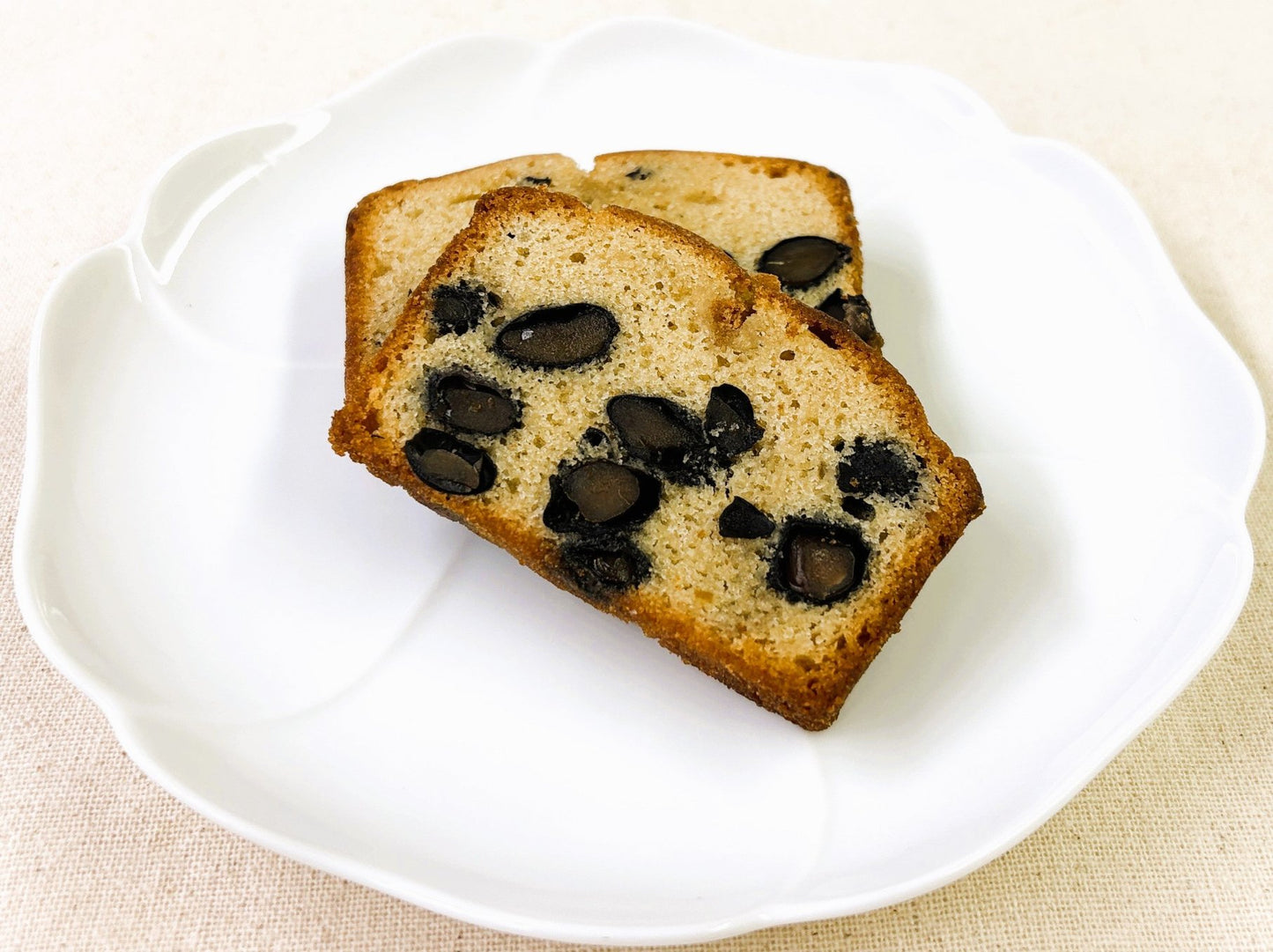 米粉黒豆ケーキ